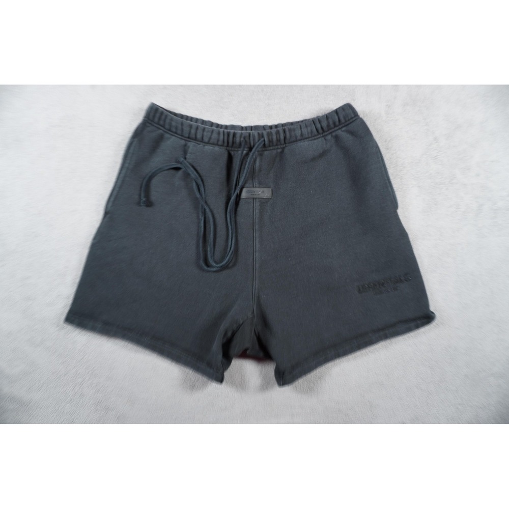 Essentials Fear Of God Sweat Shorts Mens Large Gray Fleece Elastic Waist
